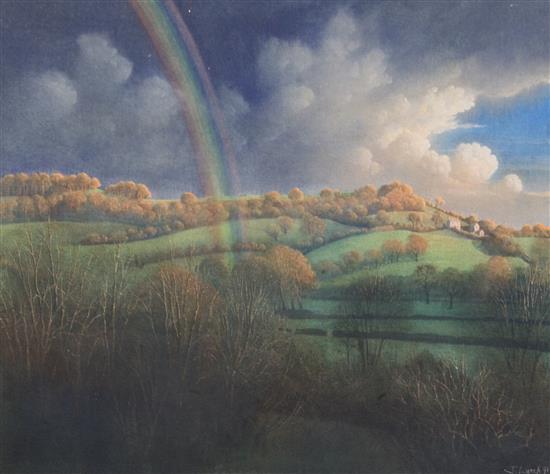 James Lynch (b.1956) Rainbow, 14.5 x 17in.